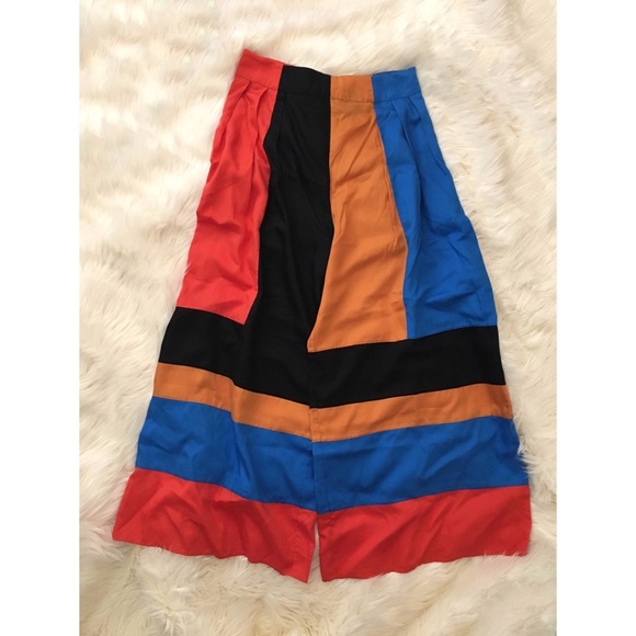 🚫SOLD🚫MARA HOFFMAN Colette Pants Colorblock - Picture 4 of 8